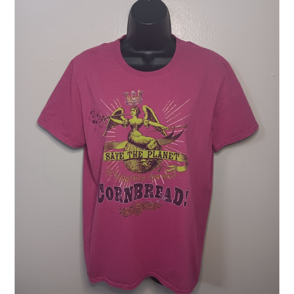 Junk Gypsy Women's Medium T-shirt Cornbread Red Tee